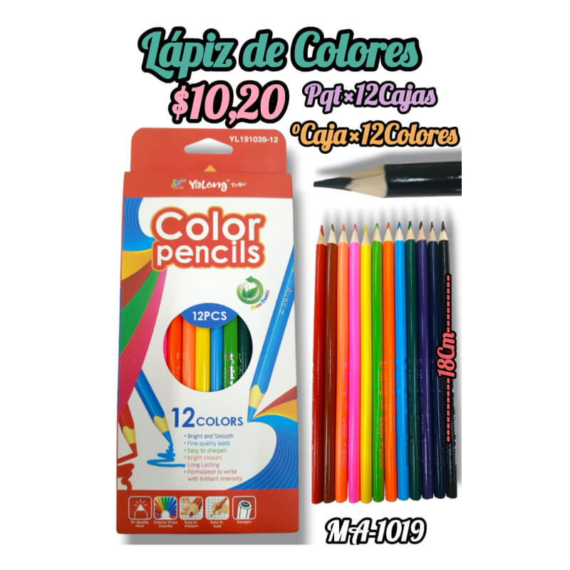 Lápiz de color - MA-1019