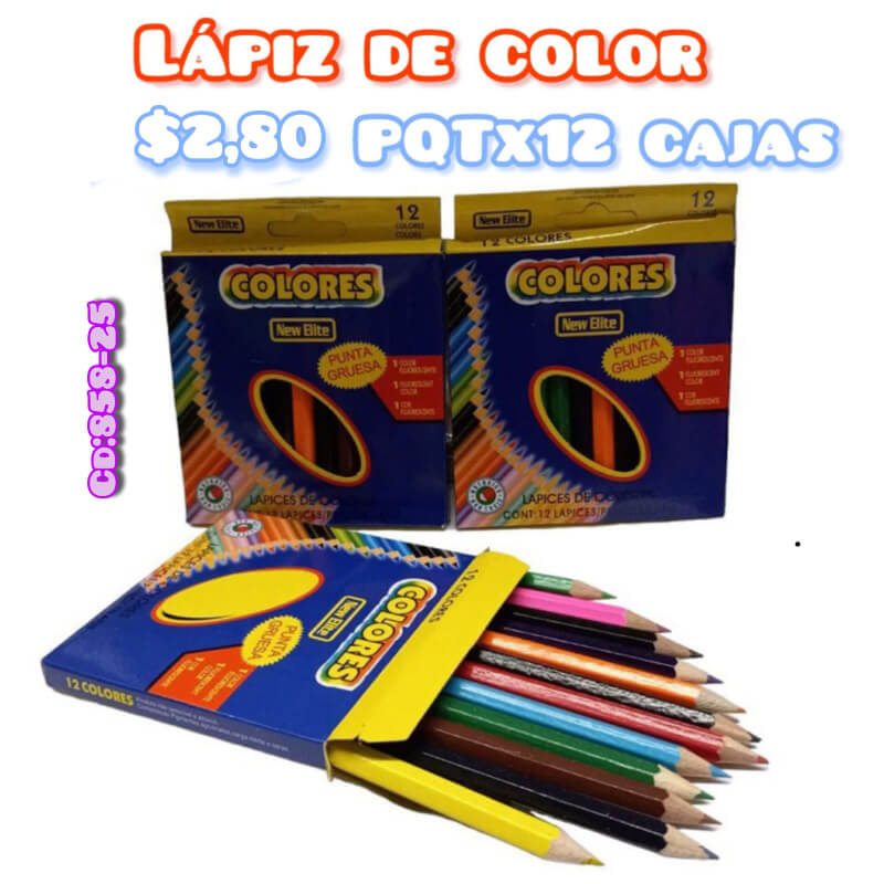 Lápiz de color -858-25