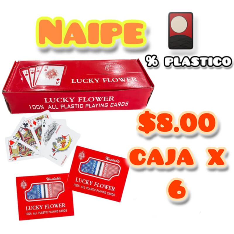 NAIPE Plástico 