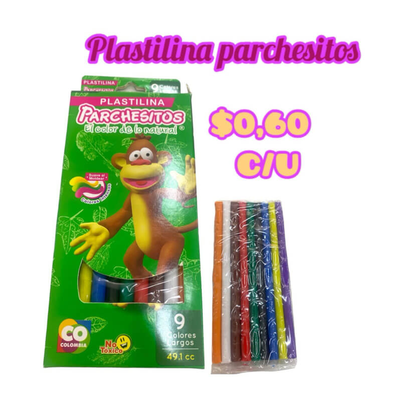 Plastilina parchesitos