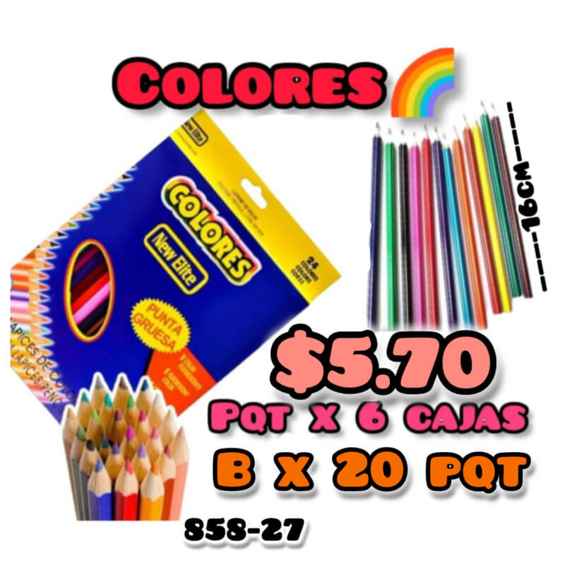 Lápiz de color -858-27