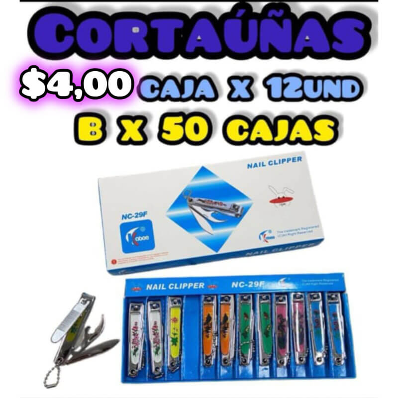 Corta Uñas Nail Clipper Cx12und Bx50