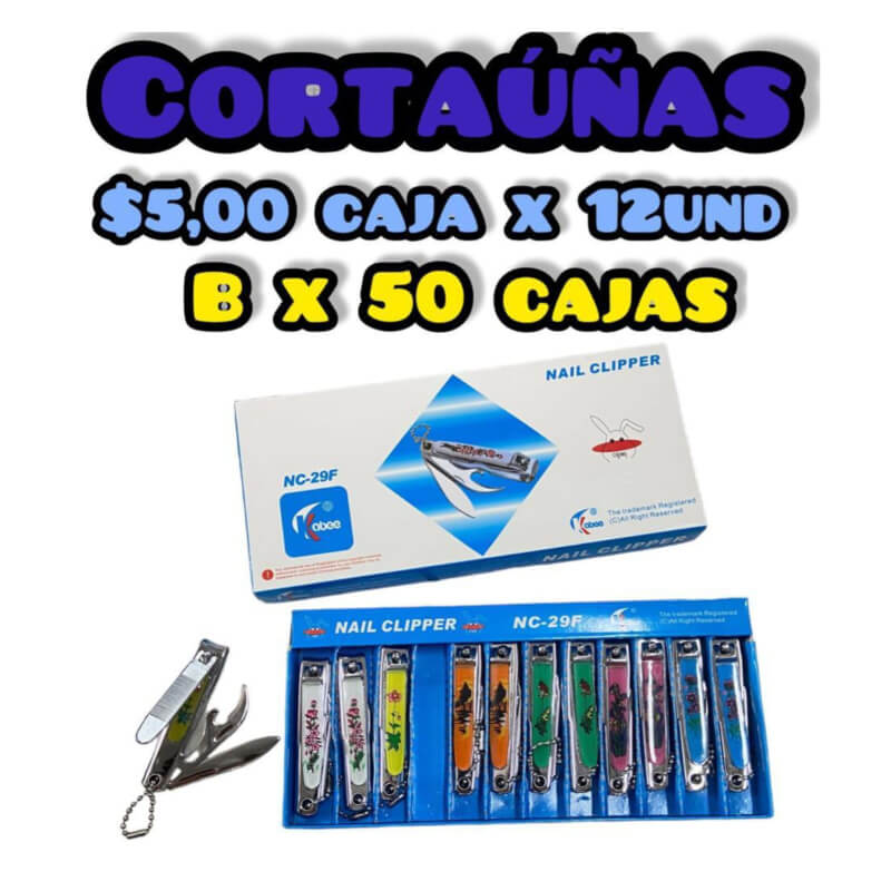 Corta Uñas Nail Clipper Cx12und Bx50