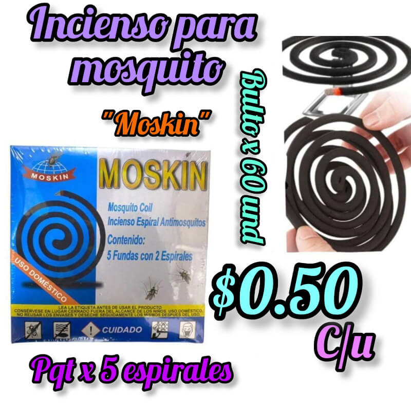 Incienso para mosquito 