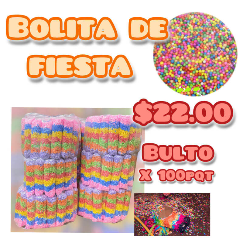 Bolita de Fiesta Bx100