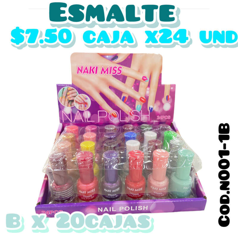 Esmalte Naki Miss Cx24und Bx20C