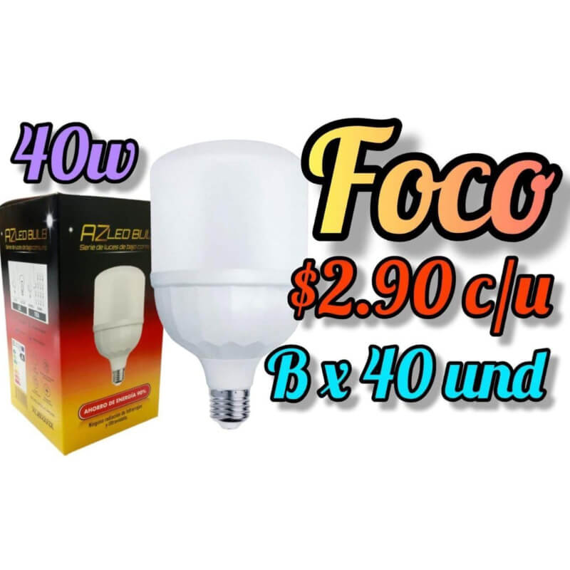 Foco Az Led Bulb 40w Bx40und