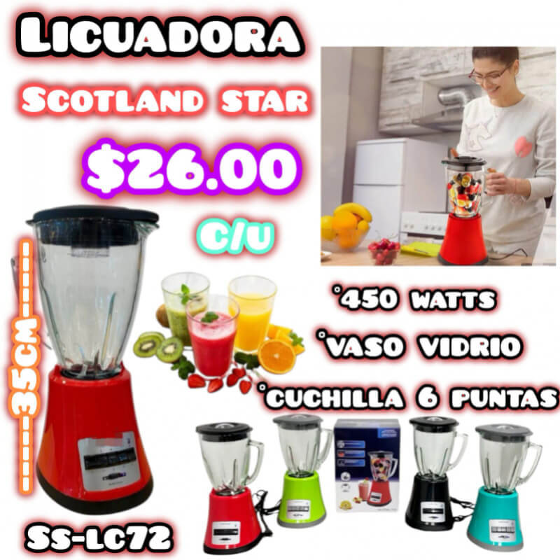 Licuadora Scotland star - Ss-LC72