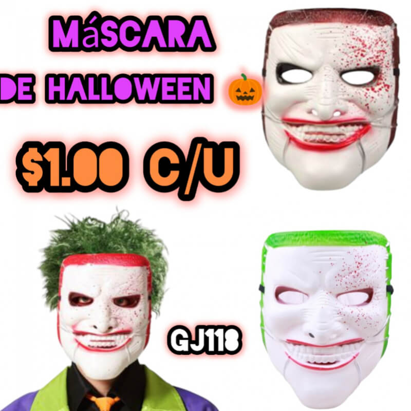 Máscara de Halloween