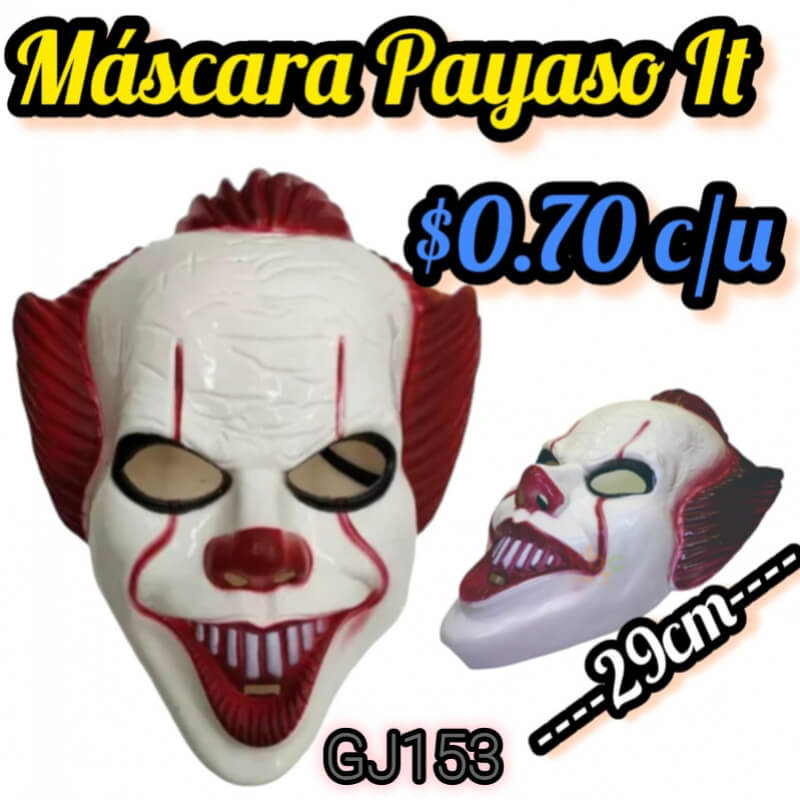 Máscara Payaso It