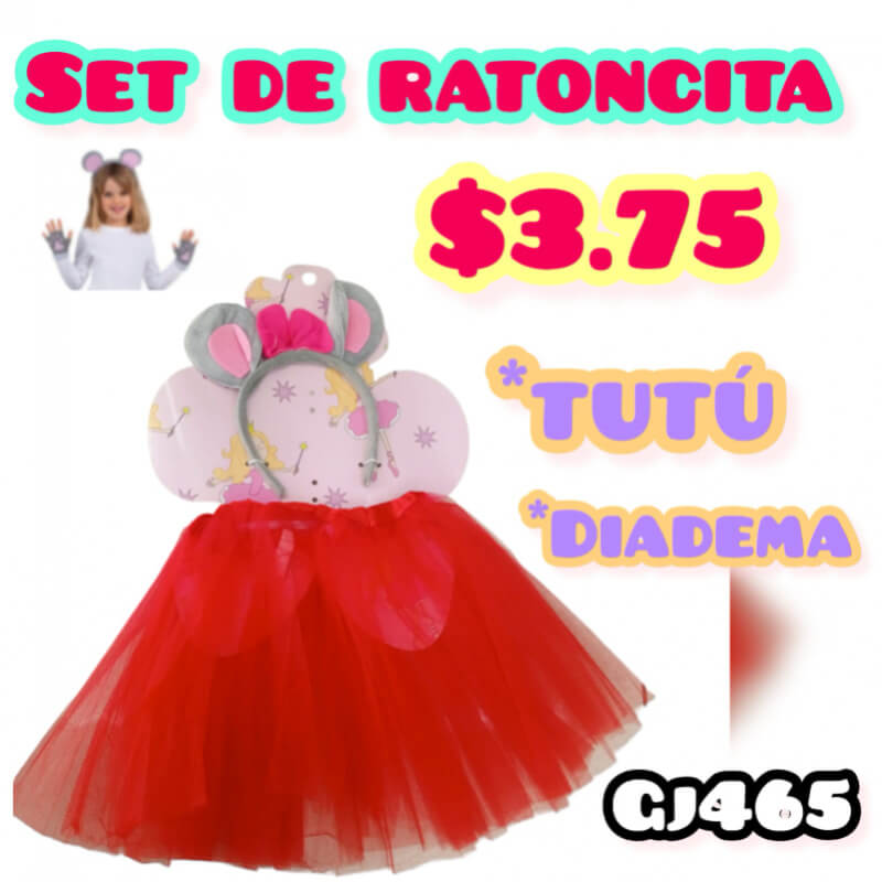 Set de Tutú Ratoncita