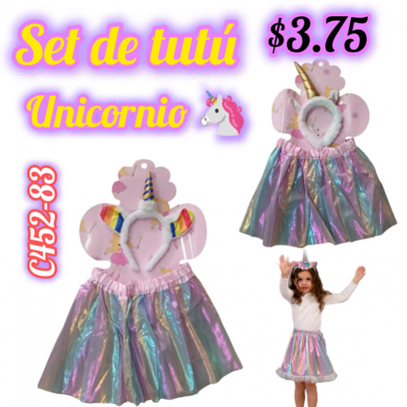 Set de Tutú Unicornio