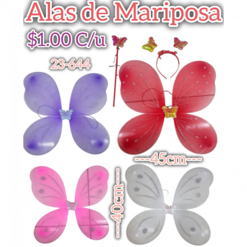 Alas de mariposa