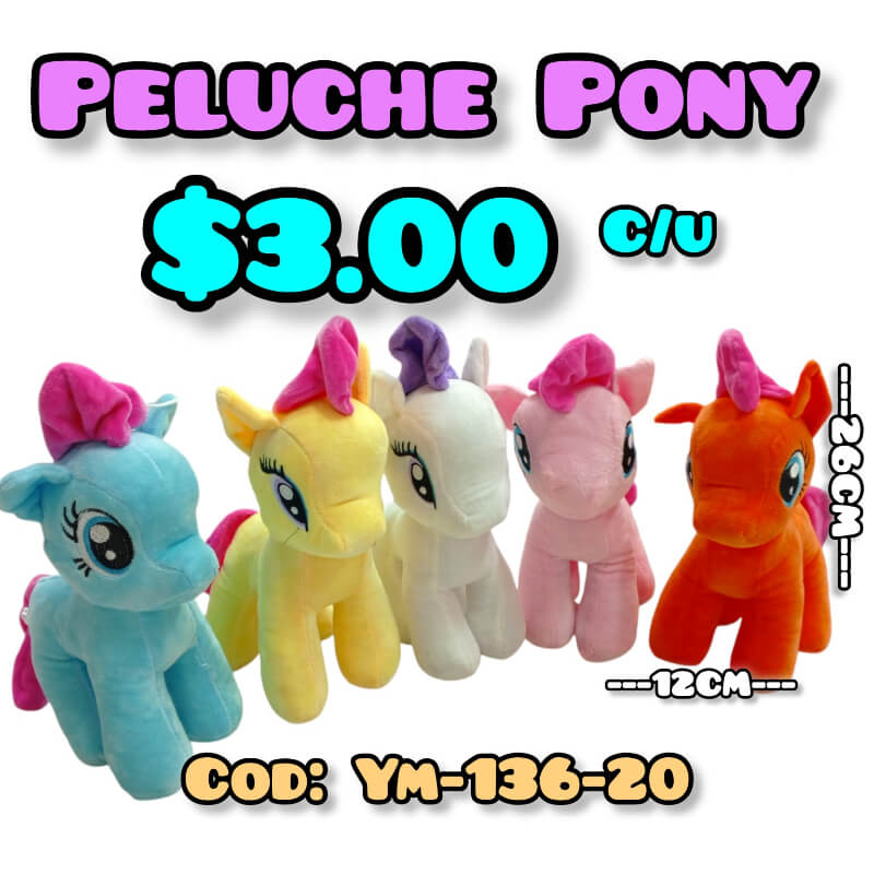 Peluche Pony