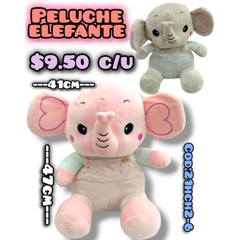 Peluche elefante