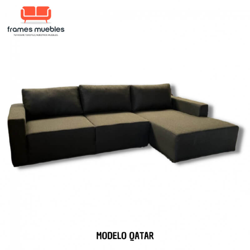 Sala Modular Modelo Qatar – Confort y Elegancia Minimalista Adaptada a tu Estilo | Frames Muebles