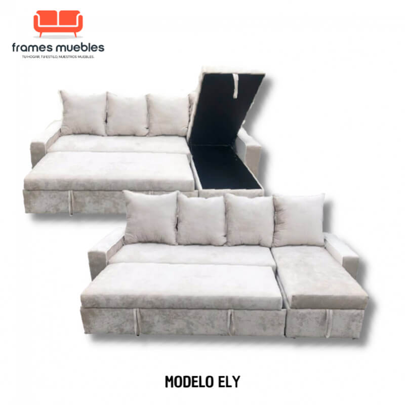 Sala Multifuncional Modelo Ely – Diseño y Funcionalidad Adaptados a Tu Estilo | Frames Muebles