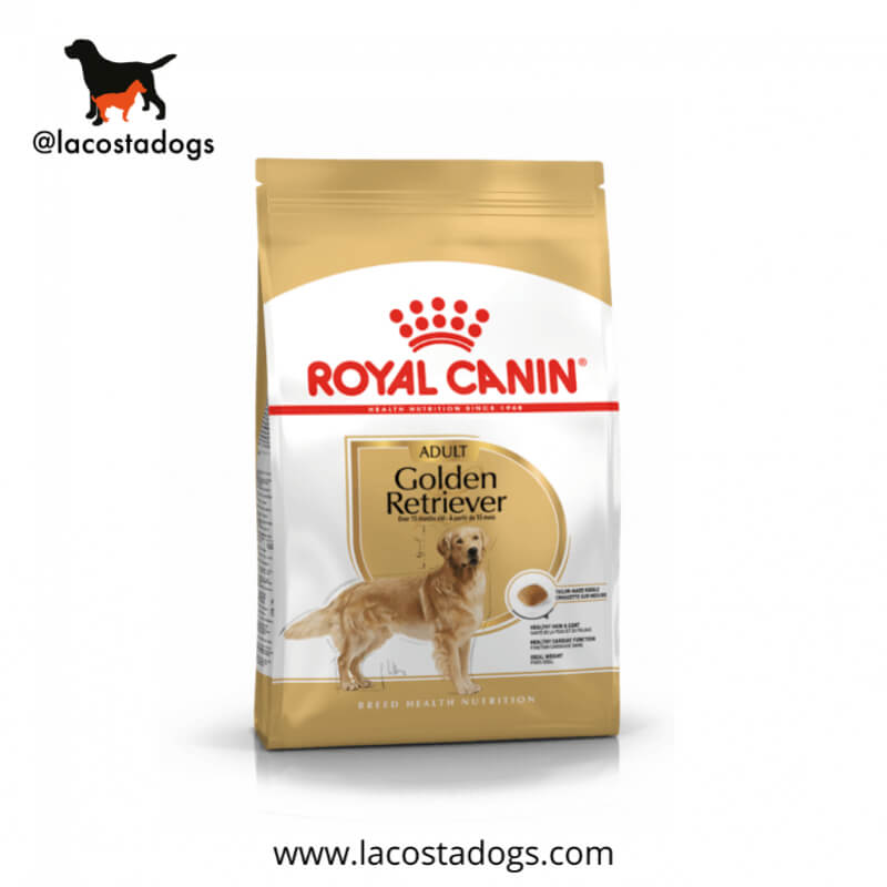 Royal Canin Golden Retriever Adult 12kg - Alimento Completo para Perros Adultos de Raza Golden Retriever