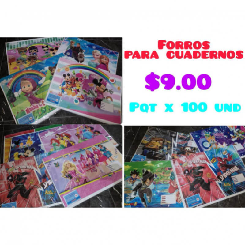 Forros para cuaderno