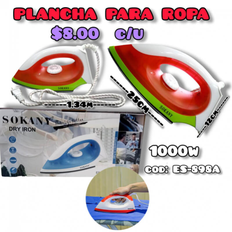 Plancha de ropa ES-898A