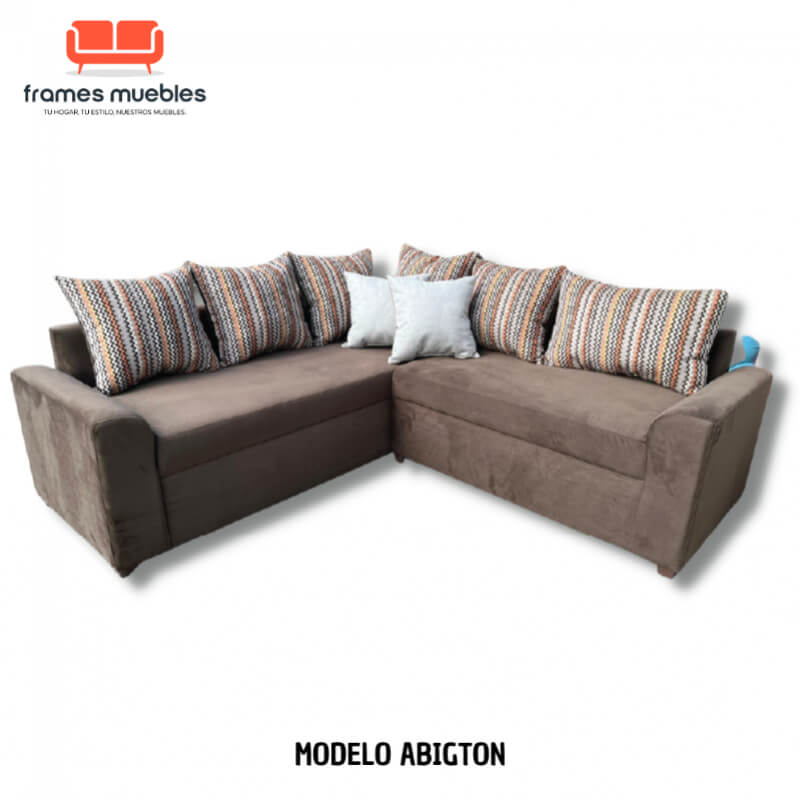 Modelo Modular Abigton (L) – Personalizable en Color y Acabados para Adaptarse a tu Estilo | Frames Muebles