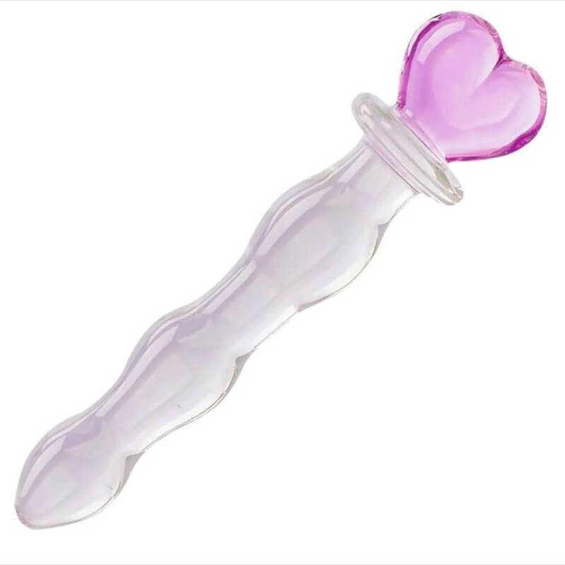 Dildo de Vidrio Love, talla M.