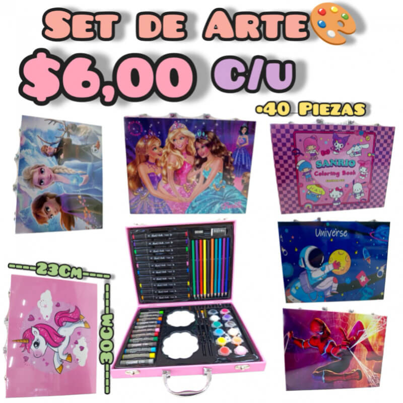 Set de Arte 40 pcs