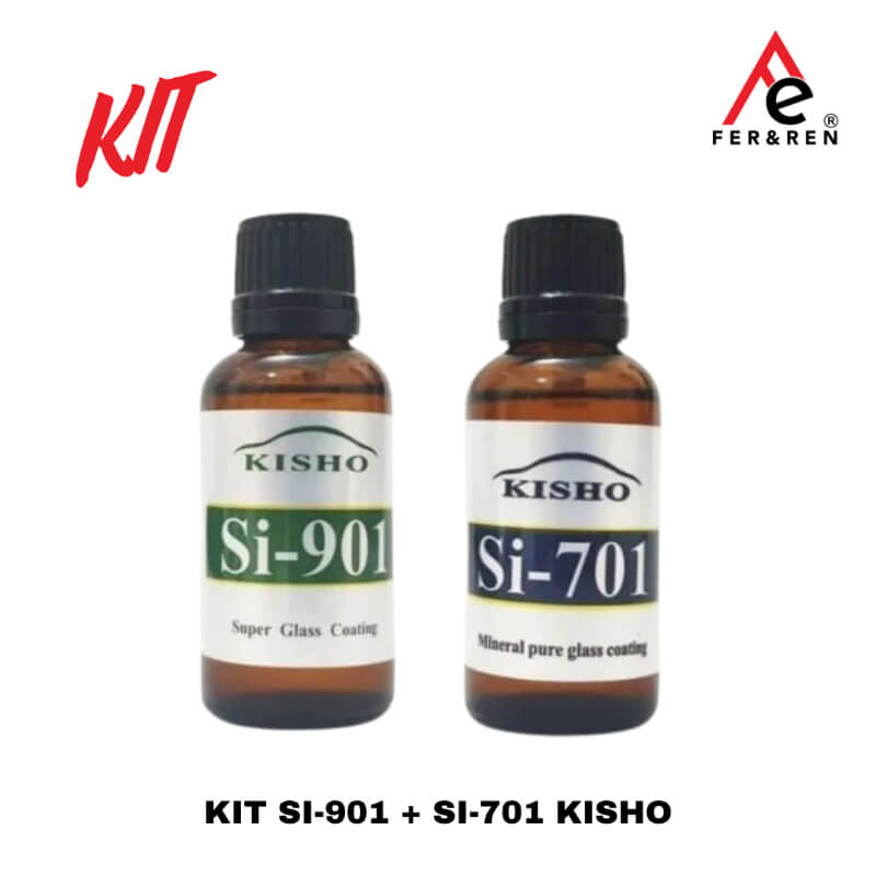 KIT SI-901 + SI-701 KISHO – Protección Cerámica Completa Hasta 5 Años