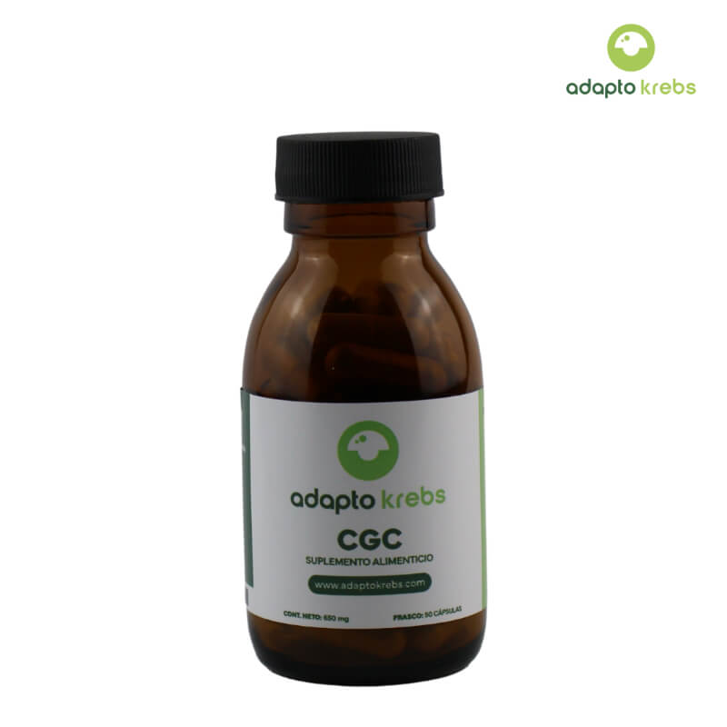 CGC 650 mg - Suplemento Natural con Castaña de Indias, Ginkgo Biloba y Centella Asiática para Energía, Regulación Vascular | Adaptokrebs