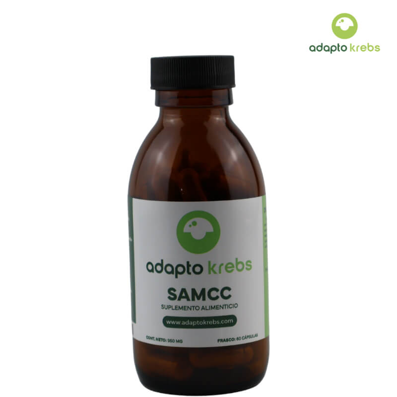 SAMCC 950 mg - Suplemento Natural con Ginseng Siberiano, Astragalus, Maitake, Cordyceps y Cartílago de Tiburón para Energía y Bienestar Dermatológico