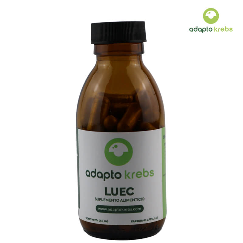 LUEC 950 mg - Suplemento Natural con Leuzea Carthamoides, Uña de Gato, Espino Blanco y Cola de Caballo | Cardiovascular, Neurológico y Renoprotector