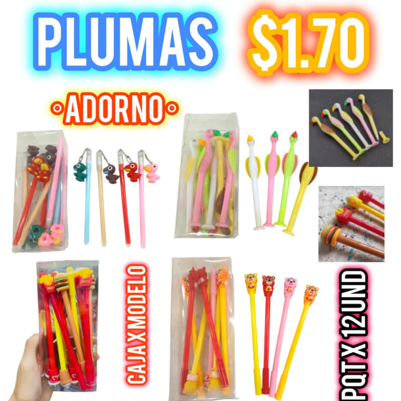 Plumas con Diseño