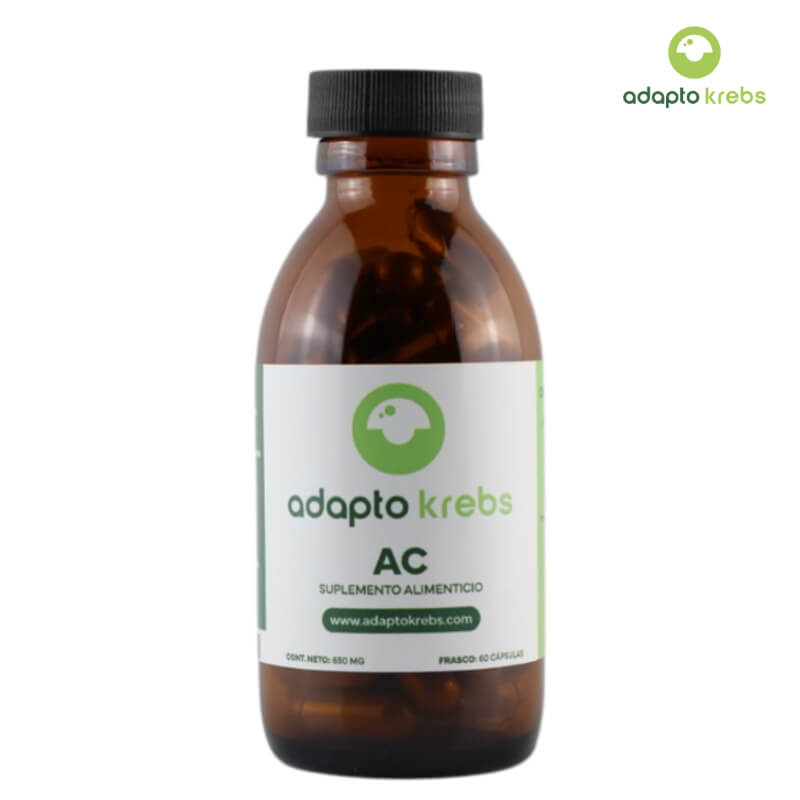 AC 650 mg - Suplemento Natural con Centella Asiática y Astragalus para Regeneración Celular, Salud Inmunológica y Bienestar General | AdaptoKrebs