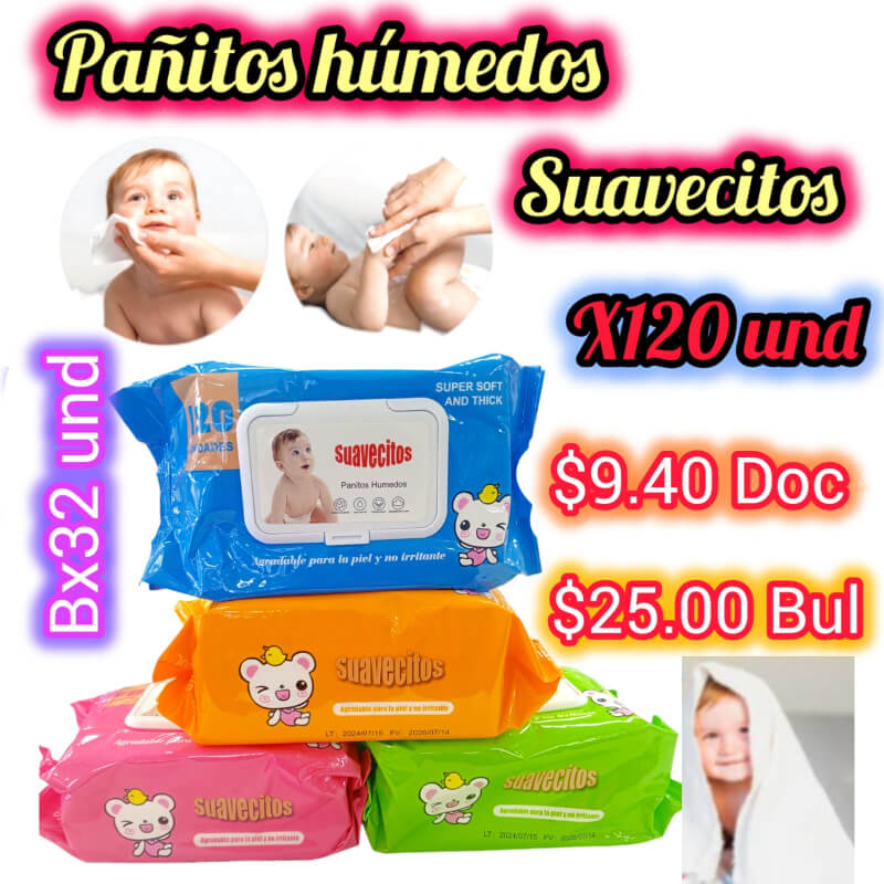 Pañitos Húmedos (Suavecitos)