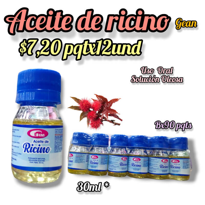 Aceite de Ricino GEAN