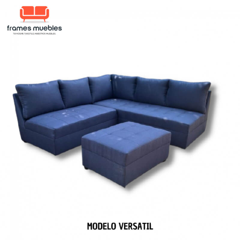 Sala Moderna Modelo Versátil – Adaptable a Tu Estilo y Espacio | Frames Muebles