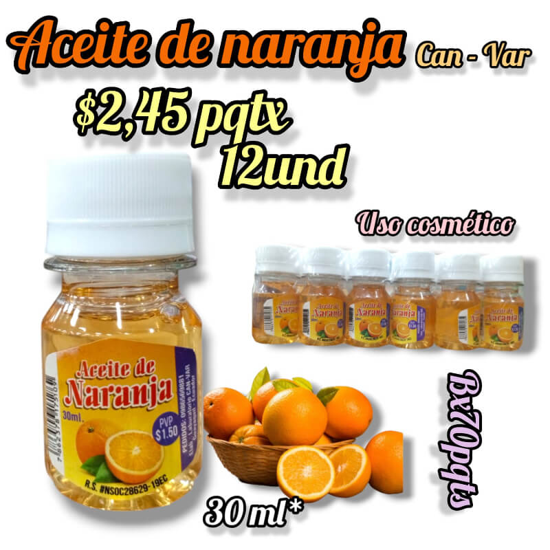 Aceite de Naranja CAN-VAR