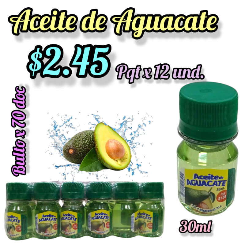 Aceite de Aguacate CAN-VAR