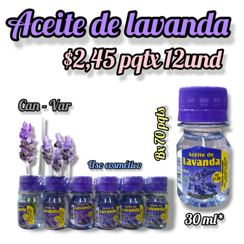 Aceite de Lavanda CAN-VAR