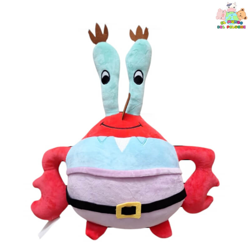 Don Cangrejo #2 - Personaje de Bob Esponja | 35 cm | El Mundo del Peluche