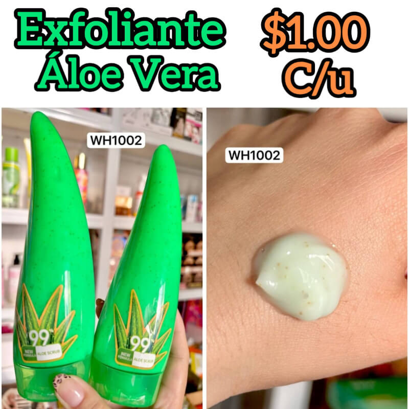 Exfoliante de Aloe Vera