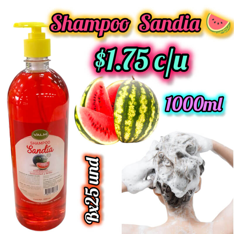 Shampoo Valm Sandia 1000ml