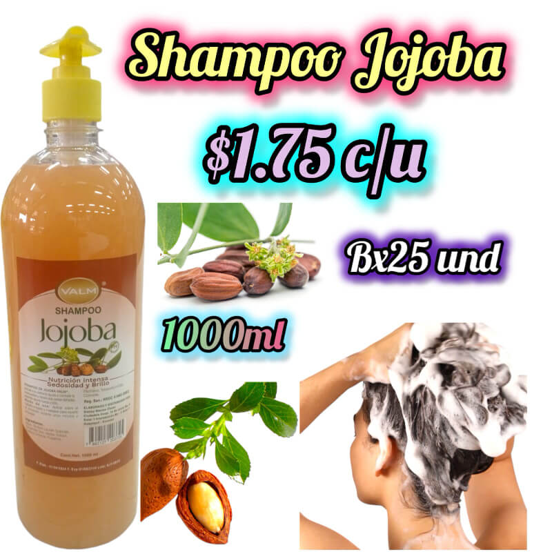 Shampoo Valm Jojoba 1000ml