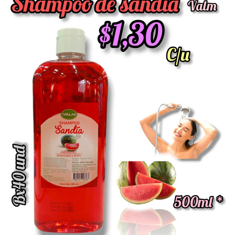 Shampoo Valm Sandia 500ml