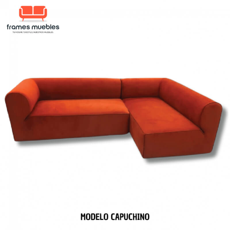 Sofá Modelo Capuchino - Estilo Adaptable a tu Hogar | Frames Muebles