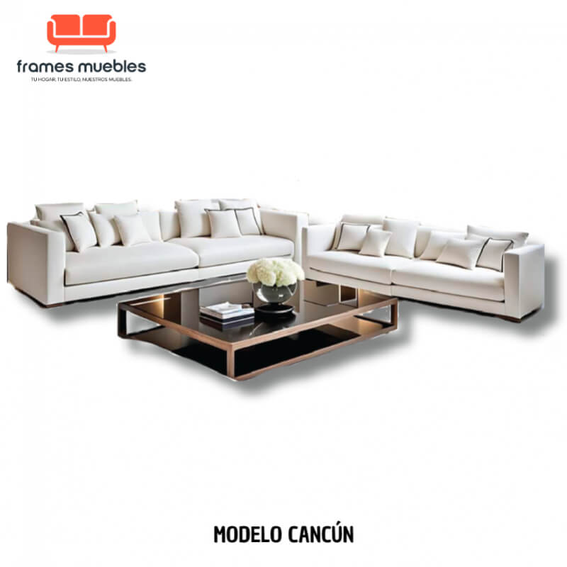 Sofá Modelo Cancún - Sofisticación y Confort a tu Medida | Frames Muebles