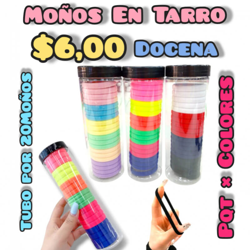 Moños en Tarro