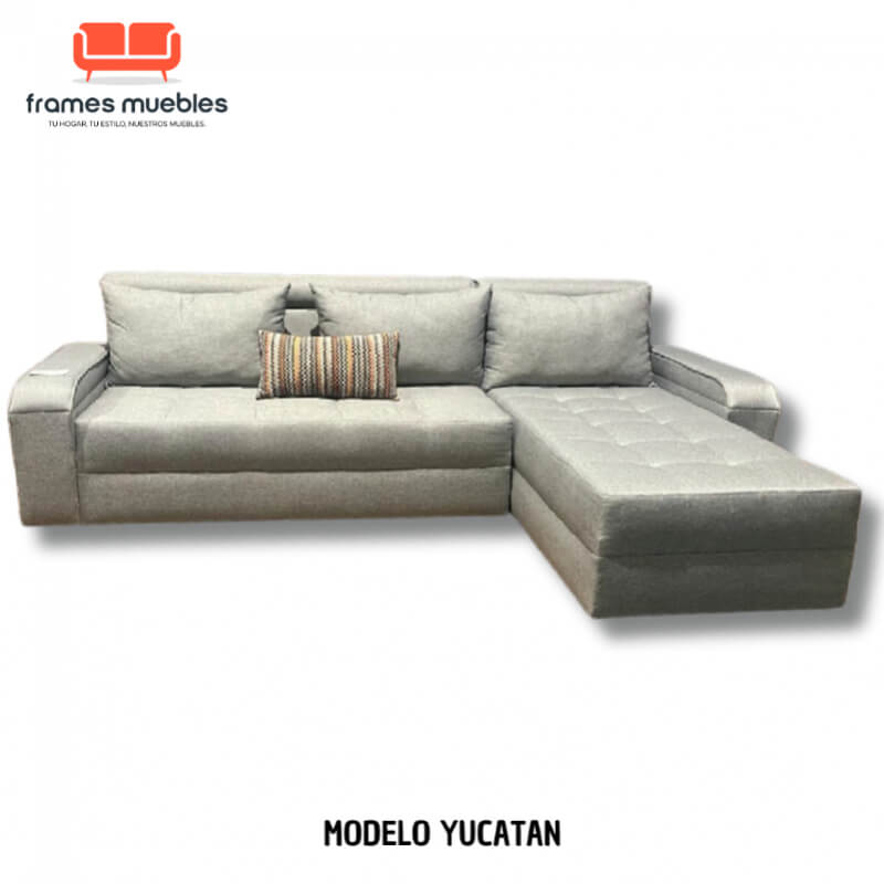 Sofá Modelo Yucatán - Adaptable a tu Estilo y Espacio | Frames Muebles