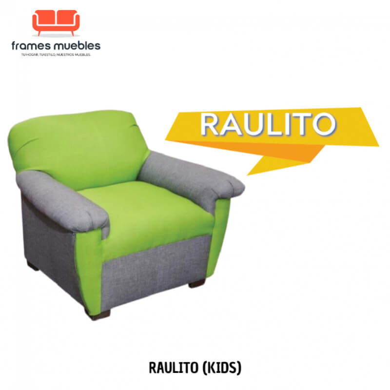 Sillón Infantil Modelo Raulito - Comodidad y Diversión para los Pequeños | Frames Muebles