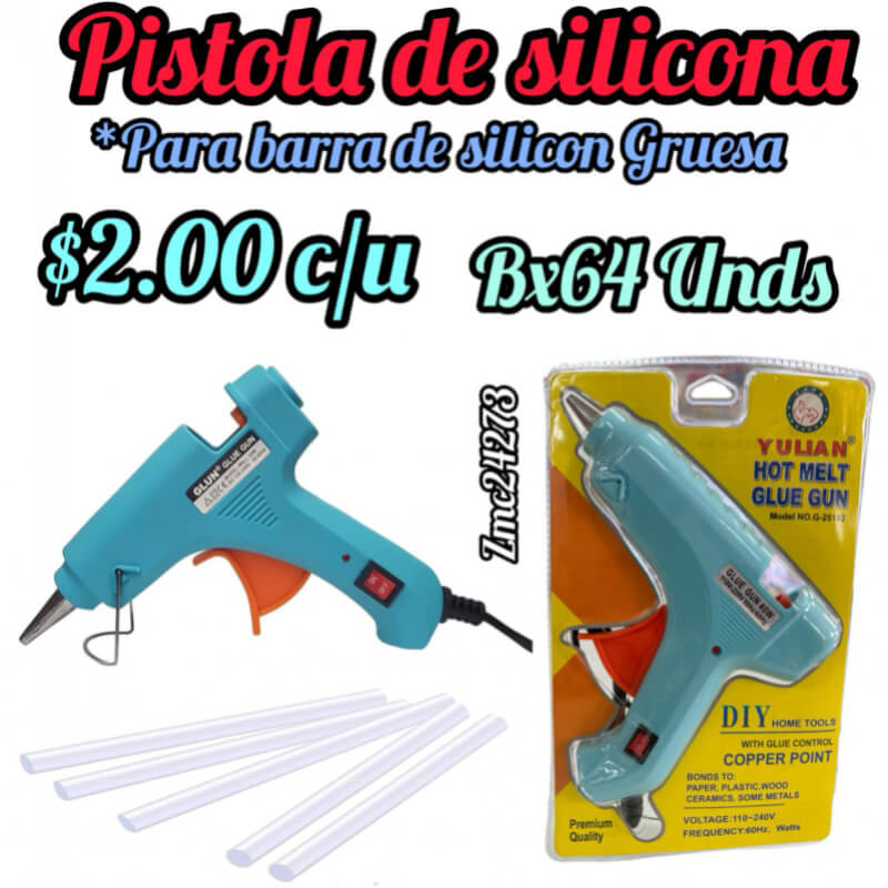 Pistola de silicona